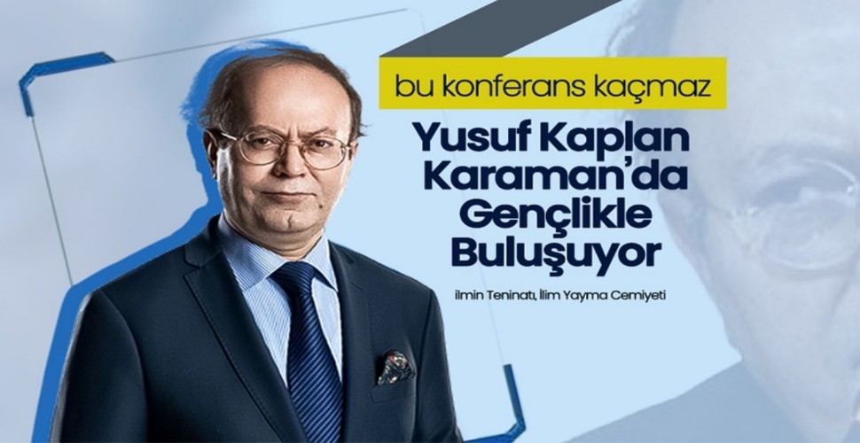 Yusuf Kaplan Karaman'da Gençlikle Buluşuyor